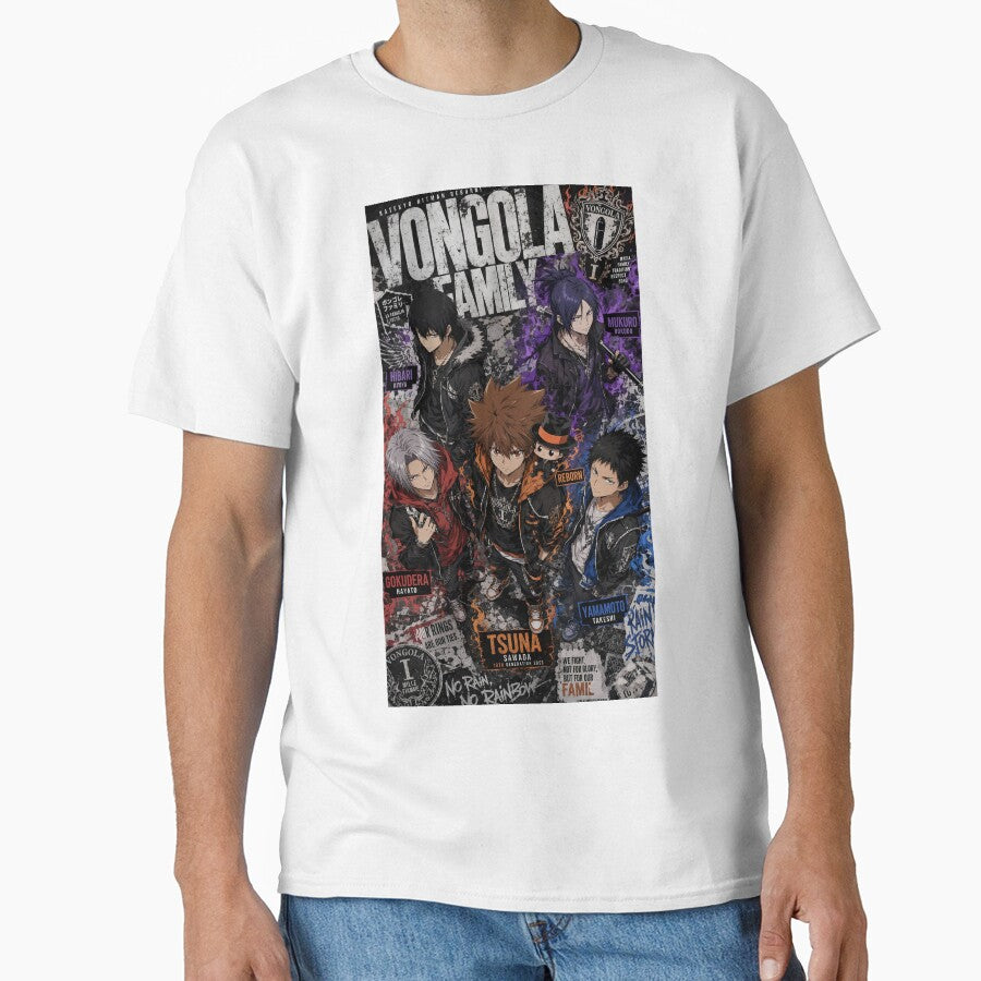 Anime Mafia Family Squad | Dark Streetwear Aesthetic Digital Art by Dyan4