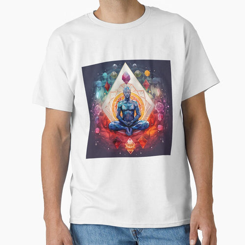 "Harmonious Vibes: Chakra Meditation with Crystal Energy" by Art-Vortex-fr