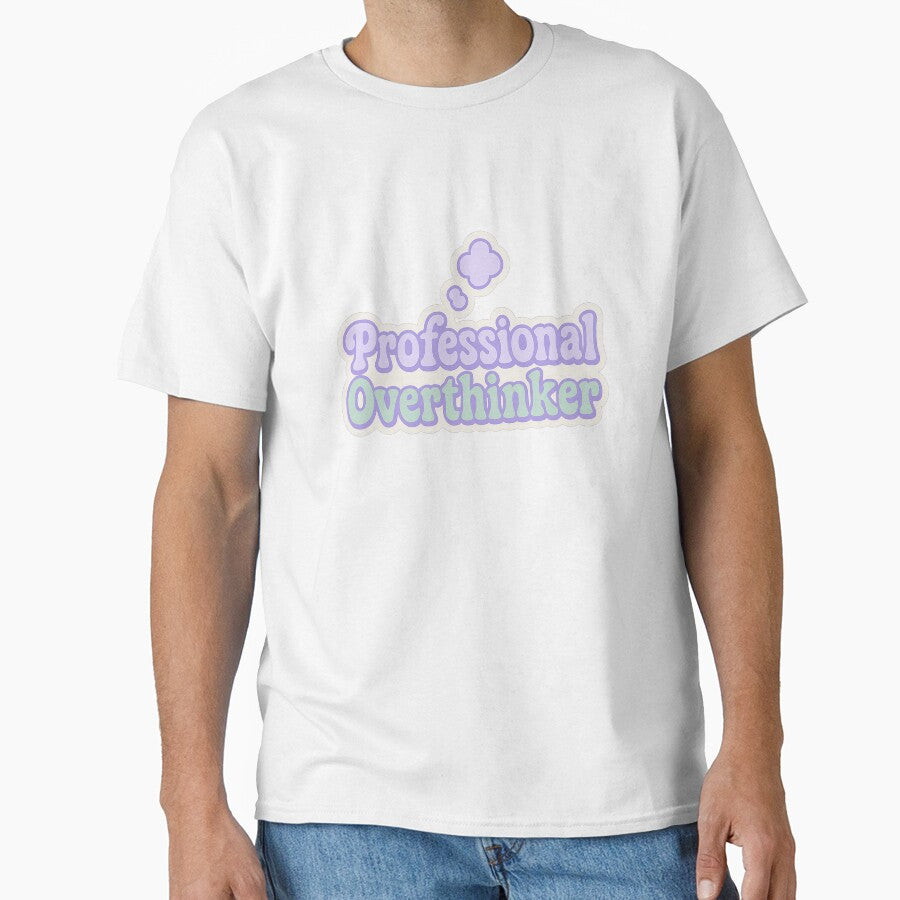 Professional Overthinker Text Sticker by Rue Design Company