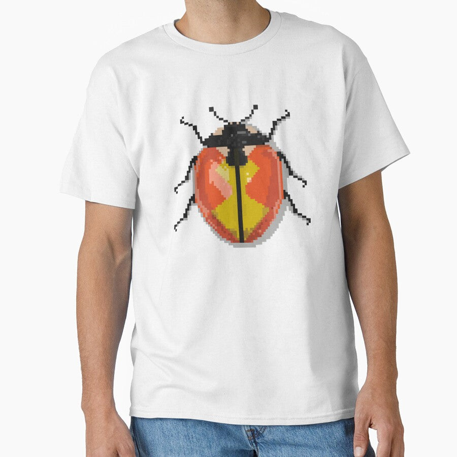 Pixel art beetle nº 038 by Kanistamps