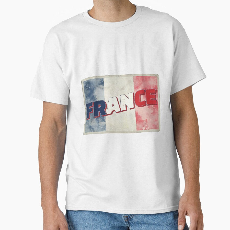 France Vintage style retro souvenir by DeveloperProp0