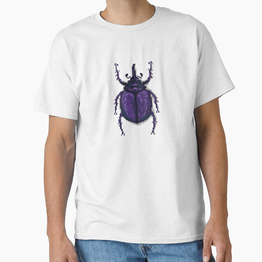 Pixel art beetle nº 54 by Kanistamps
