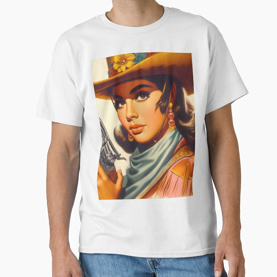 Retro Western Girl by PulpVintage
