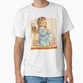 May They All Burn in Hell — Retro Prayer Girl Cartoon by Nacho Average Designs