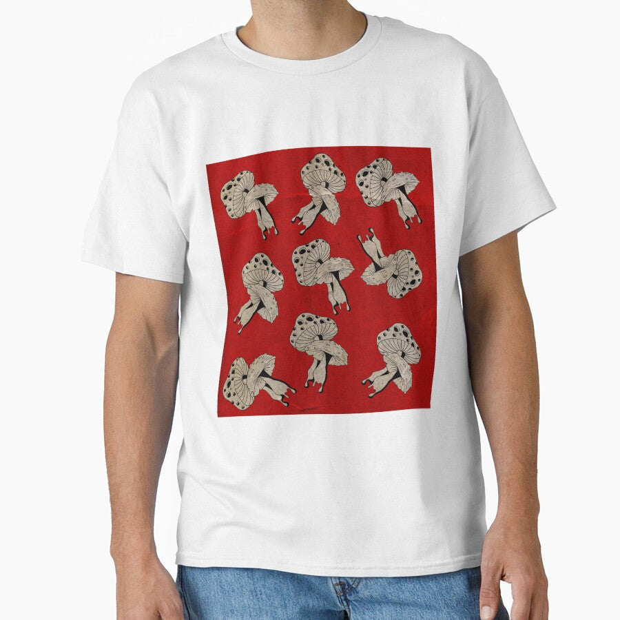 magic mushroom texture art by Ilustra Club
