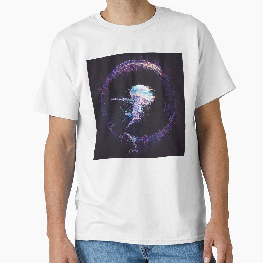 Digital Ocean Jellyfish by Christian Weiss