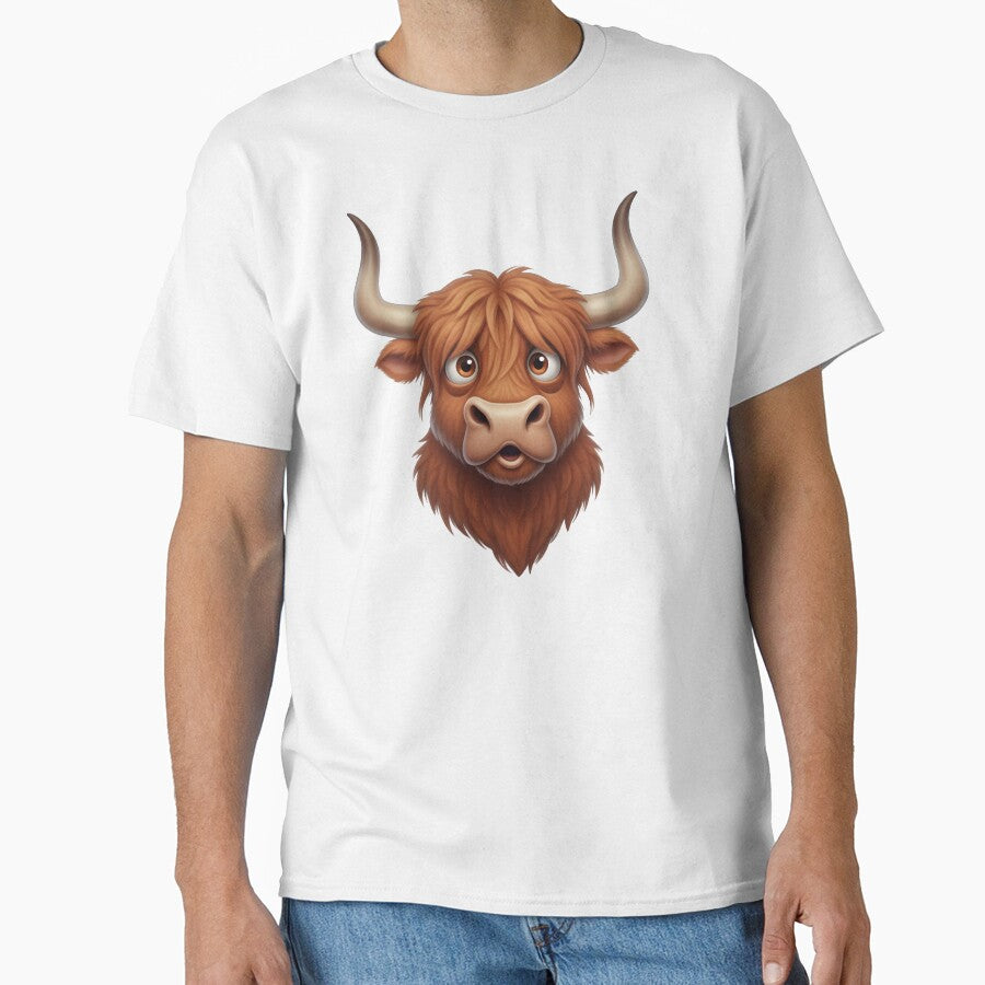 Adorable Highland Bull Fluffy Scottish Cow by bigbalddon