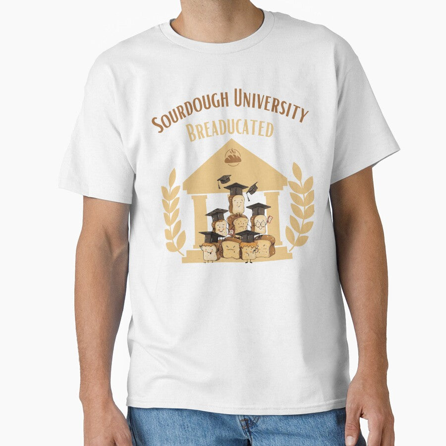 Sourdough University Breaducated gift for bread fan by YenViolet