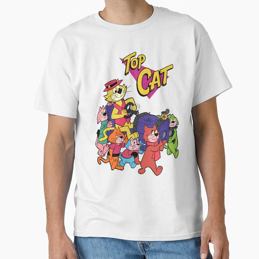 Top Cat Retro Funny Comics Cartoon by Animals Retro