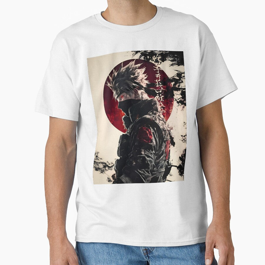 Kakashi Hatake Dark Shinobi Warrior Anime Japanese Art by Dyan4