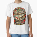 Canada Soccer Shirt - Canadian Landmarks Football Gift for Canada Fans by UrbanPrintVibes