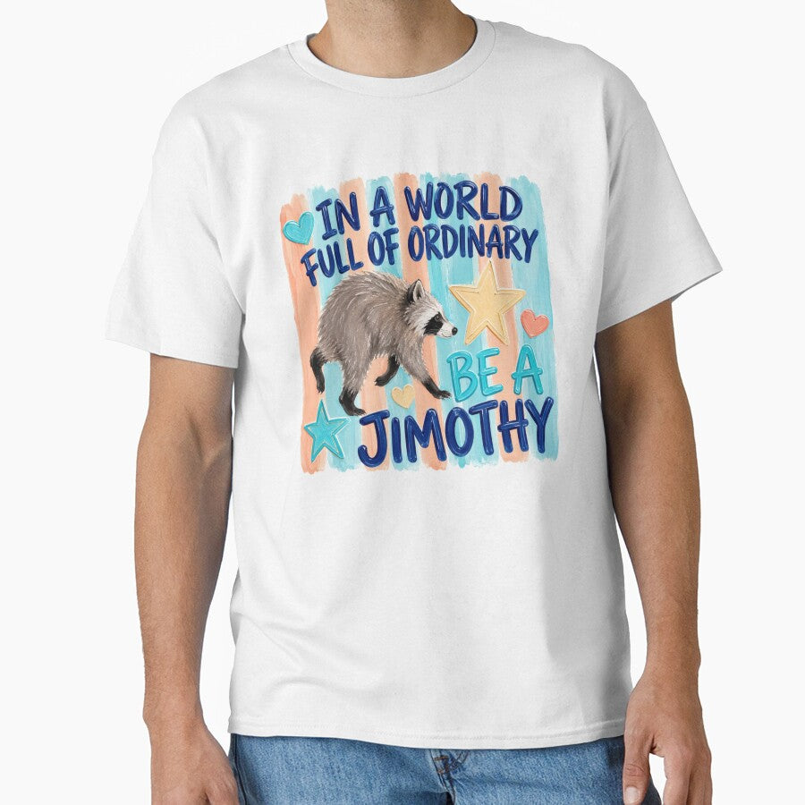 Funny Jimothy Raccoon 2 Funny Raccoon Designs, Seattle Raccoon Meme , Be a Jimothy Design, Viral Animal Sublimation by Artbyrome