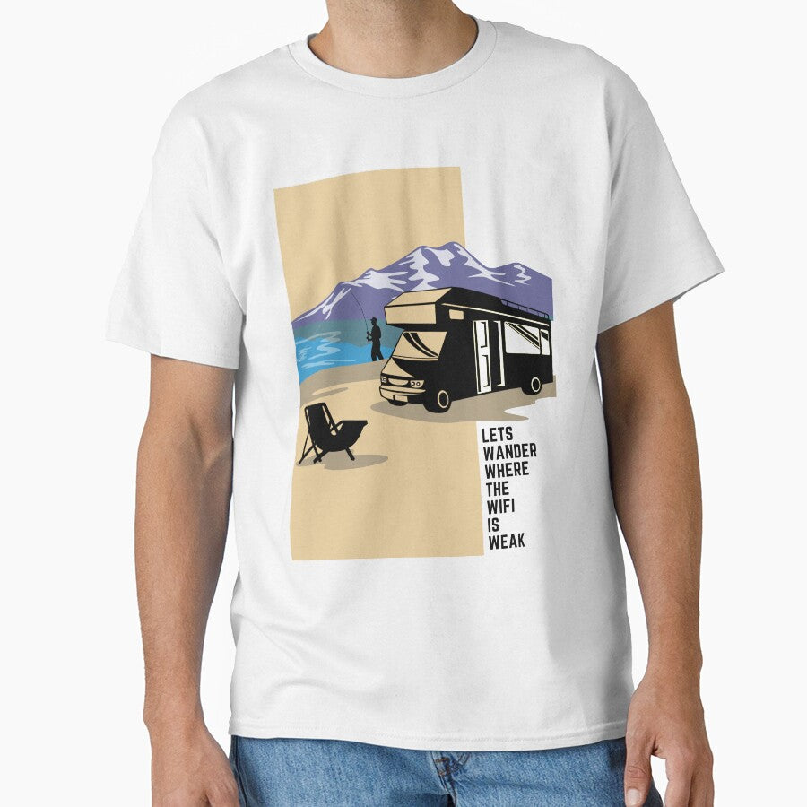 Camping on Wheels - T-shirts, Hoodies and Sweatshirts by TripsandPrints