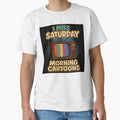 I Miss Saturday Morning Cartoons Retro Tee by Retr0Tshirts
