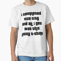 "I completed Vice City and all I got was this lousy t-shirt" by lavazboub