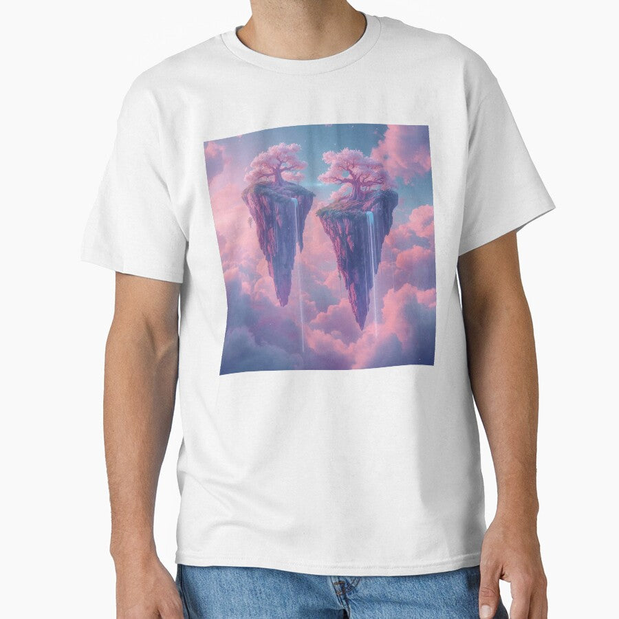 Dream Beyond Gravity – Floating Islands Dreamscape Surreal Art by FindYouByZ