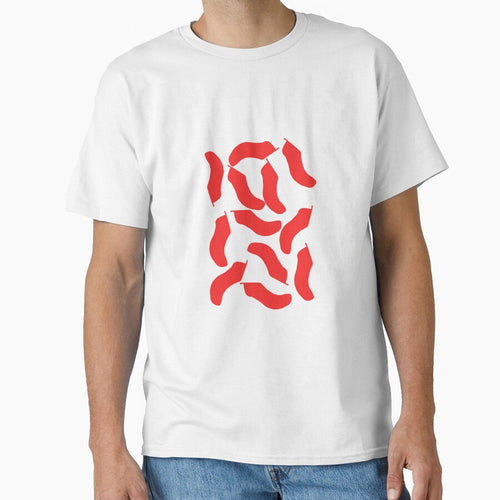 Abstract red Blods Pattern On White by mistiarofah