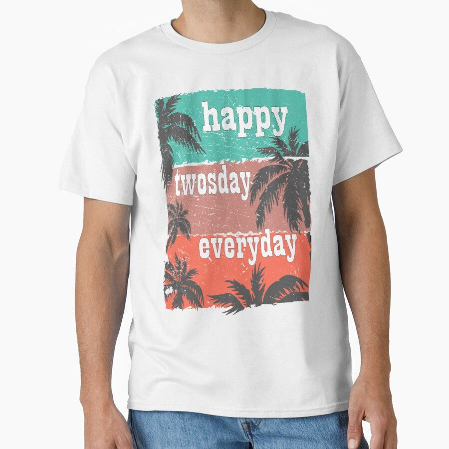 happy Twosday everyday Shirt, for Boys girl and men and women 2nd Birthday Birthday by youssef21