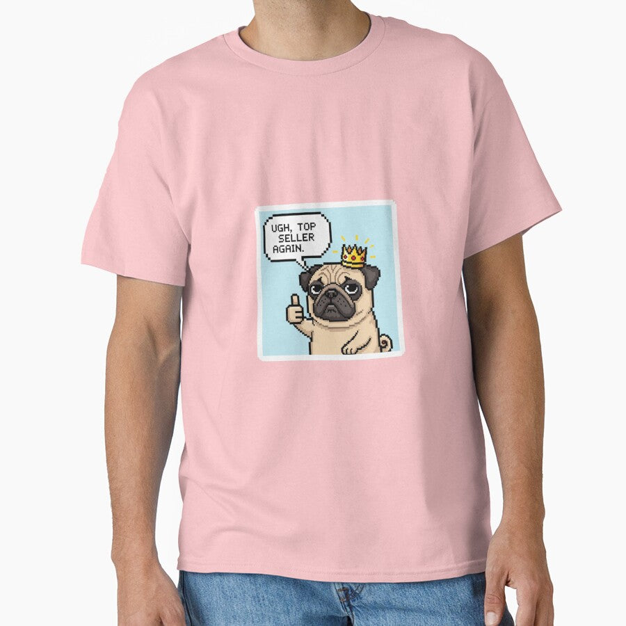 Dog Top Seller again Pixel Sticker by Nubitra