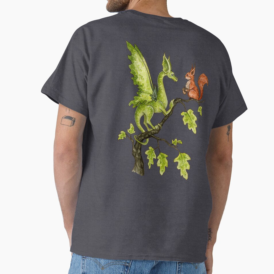 Oak Tree Encounter by AmyBrownArt