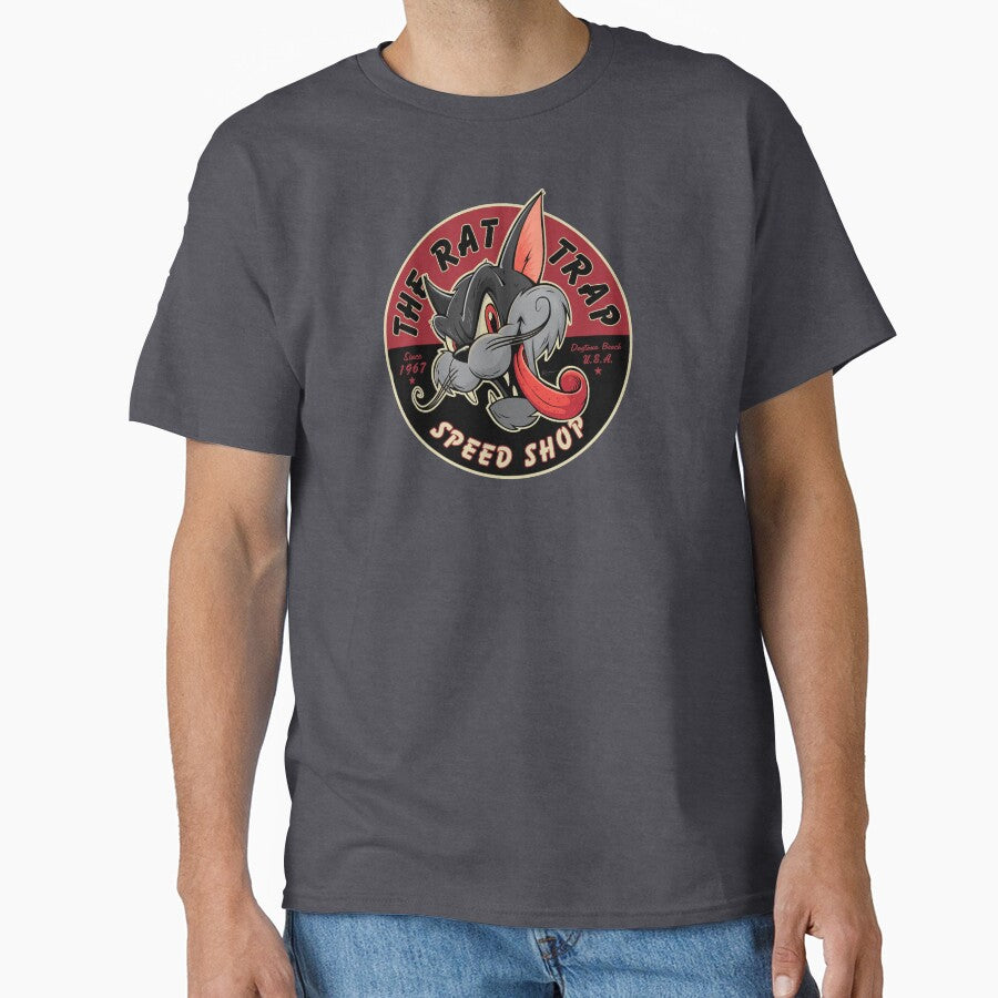 Vintage Rockabilly Hot Rod Cat by TheBujeezis