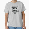 Fitness is My Happy Hour Black Text by inspiredalike