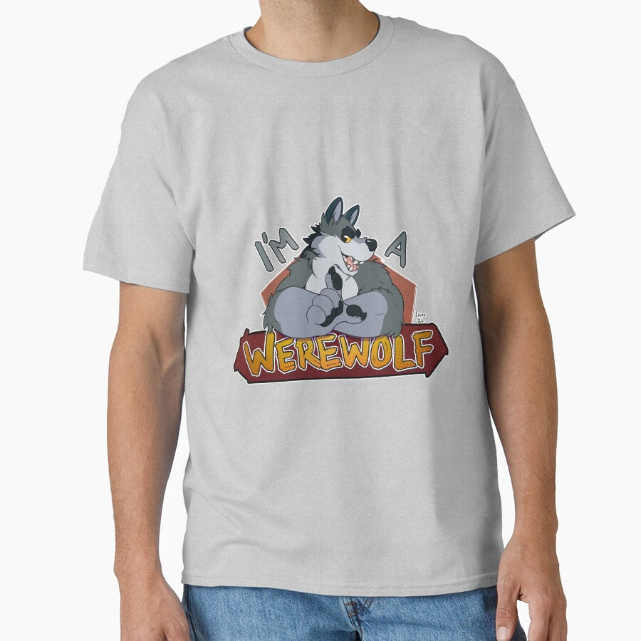 I'm a werewolf, blue by licographics