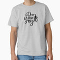 Yoga Saying Do More Yoga Motivational Quote by SoccaTamam