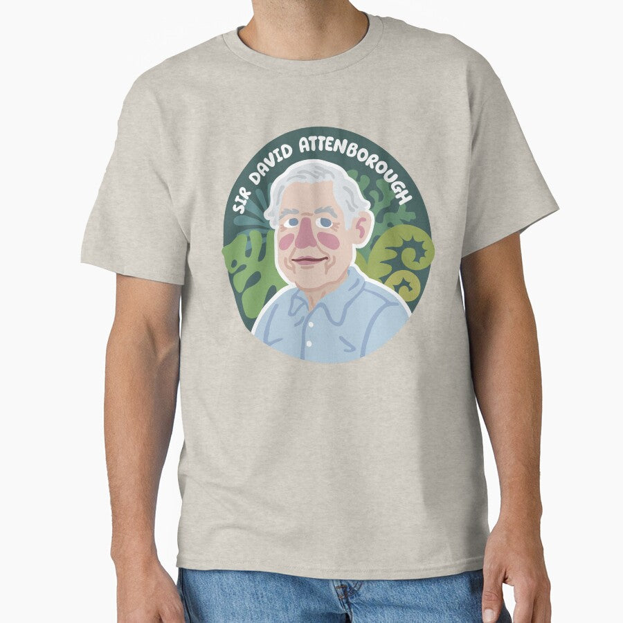 David Attenborough by Victoria Barron