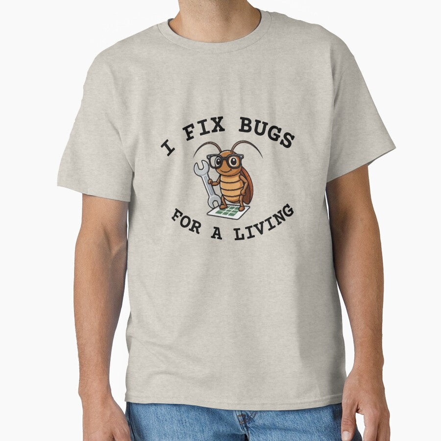 Funny Bug Fixer Cartoon Art by Articulated Vibes