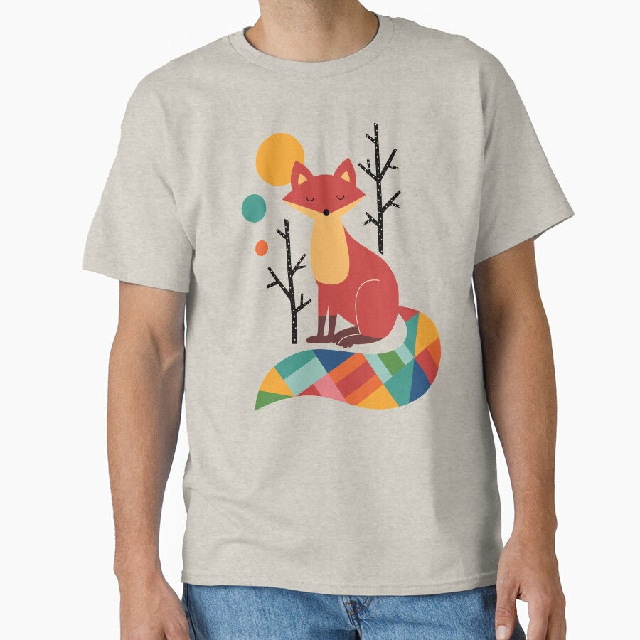 Rainbow Fox by AndyWestface