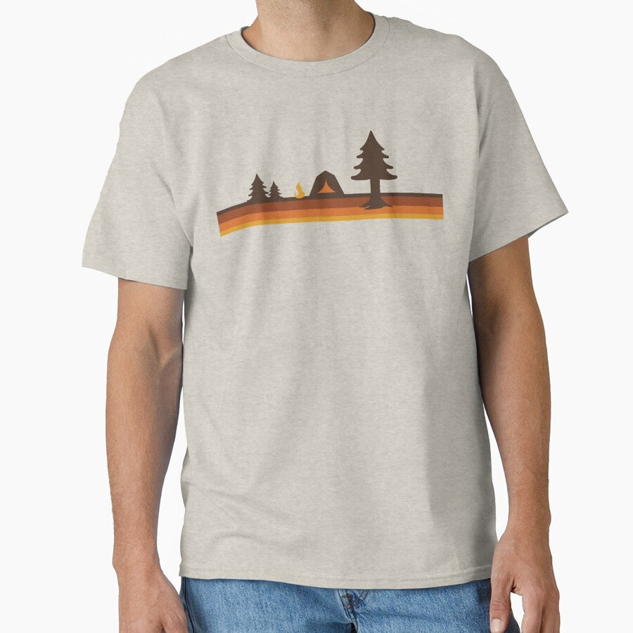 Happy Camper (Retro, 70s, Camping) by Amanda Weedmark
