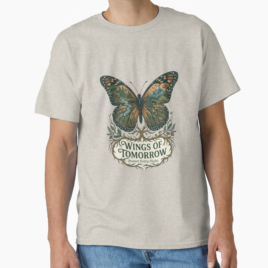 Wings of Tomorrow Butterfly Artwork | Premium Nature Design by Amr Darwish Graphic designer