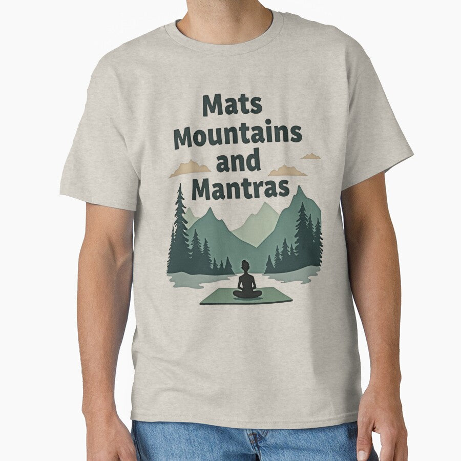 Mats, Mountains, And Mantras by PerkzPrints