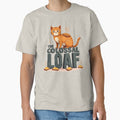 The Colossal Loaf Funny Giant Toast Cat Pun Design by FeelFreeStore