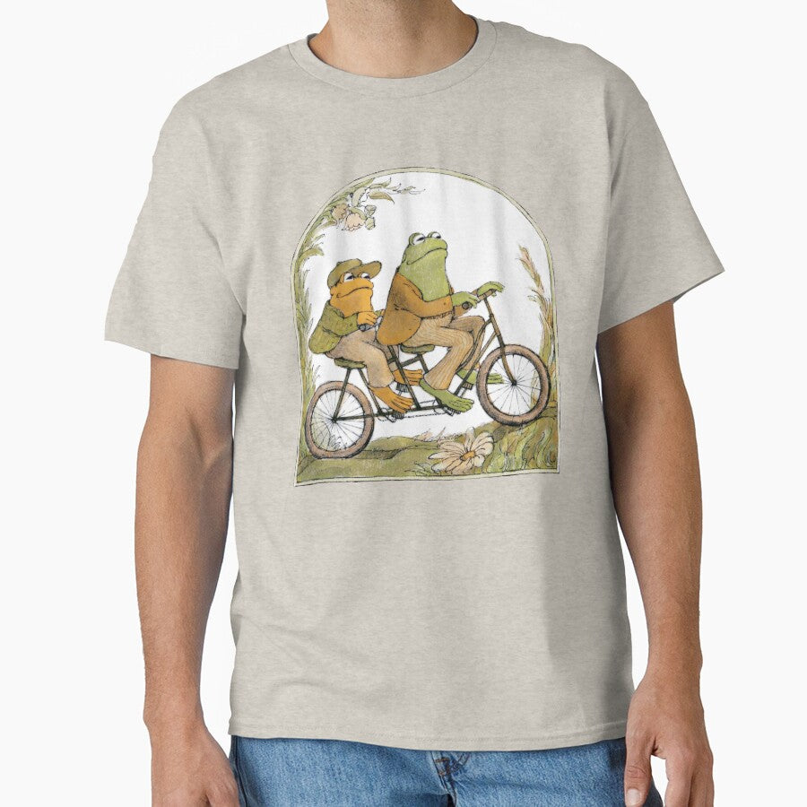 Frog and Toad On A Bicycle by PoeTatoes