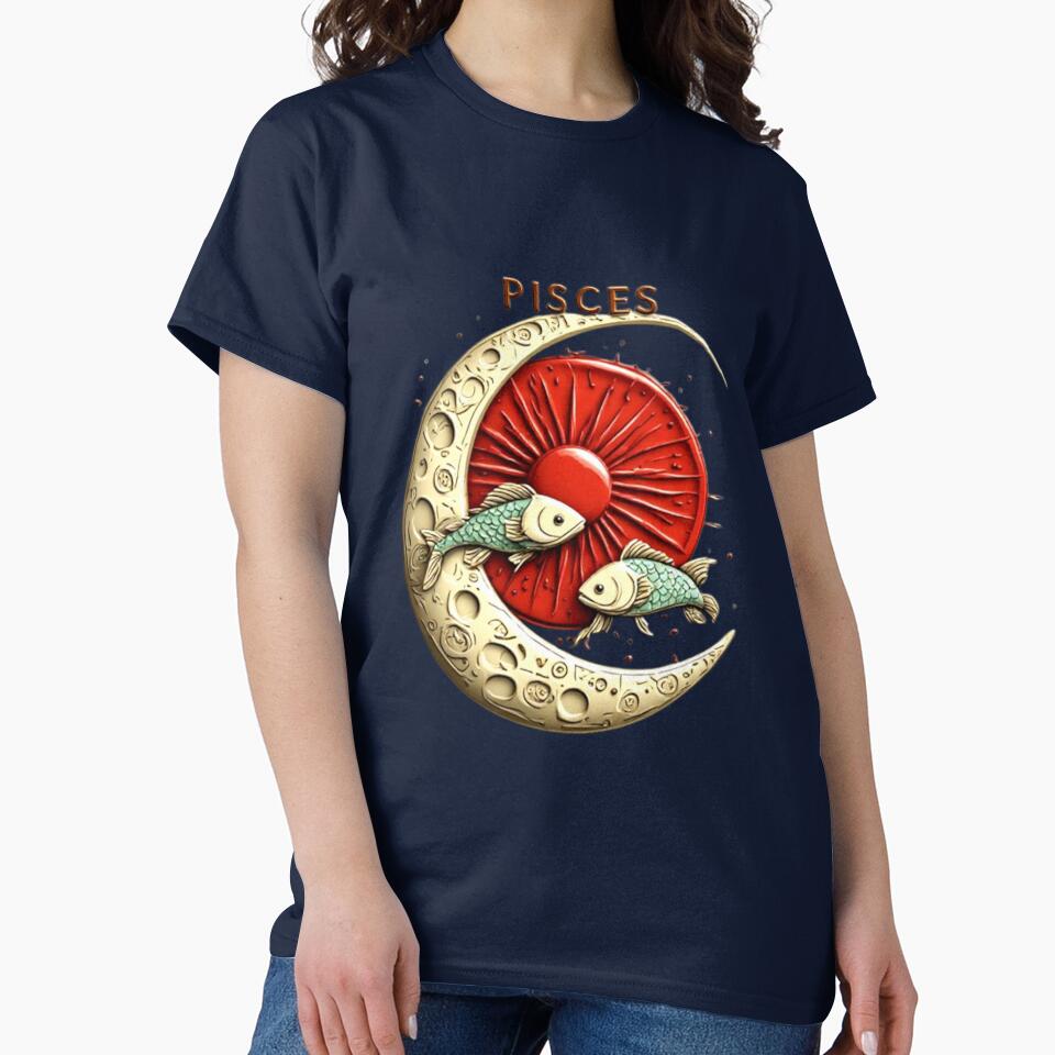 Pisces Zodiac Celestial Seal | Elysium Echoes Icon by Shift-Bloom