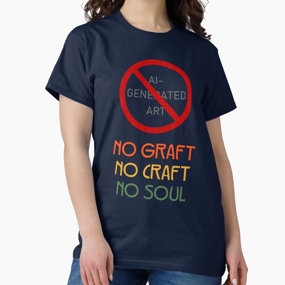 AI generated art - No graft No craft No soul by WesternExposure