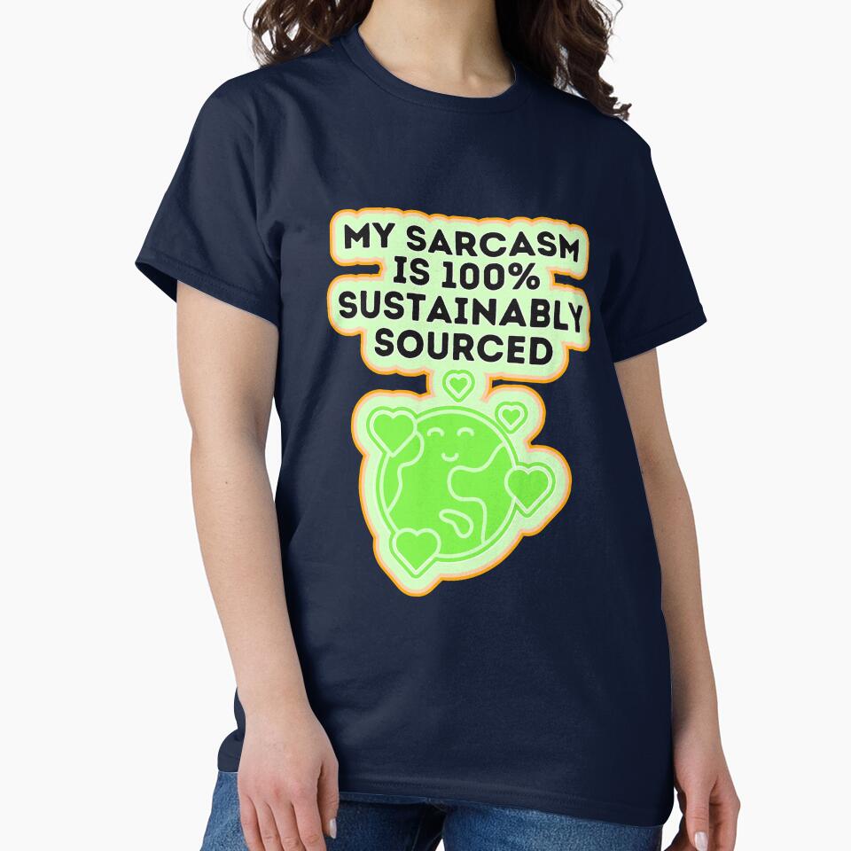Awesome Sarcasm 70s Style Sarcastic Person by Renata Illustrata