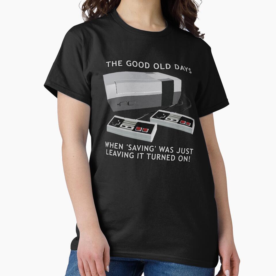 Retro gaming "The Good Old Days When 'Saving' Was Just Leaving It Turned On!" by JDMTees