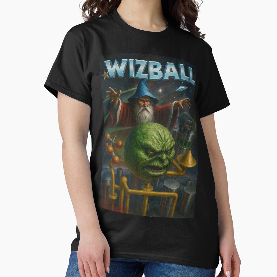 Wizball Retro Game Cover – Classic 80s Art by Retr0Tshirts