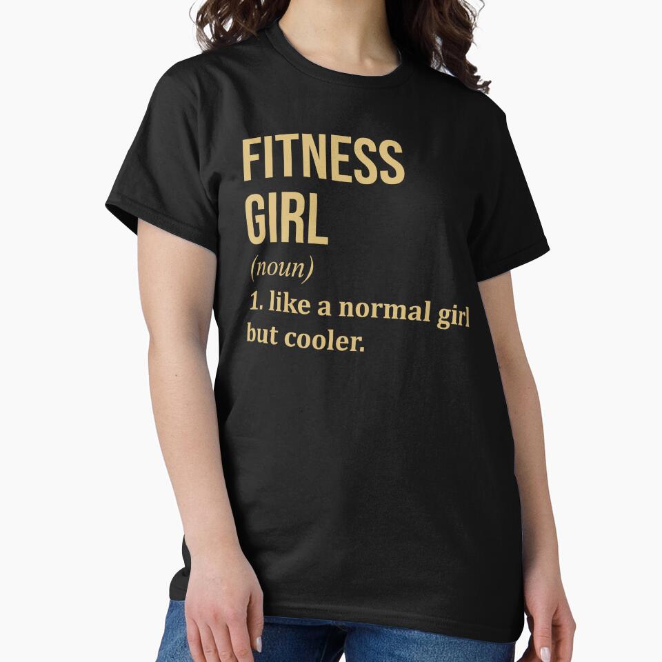 Fitness Girl Definition in Gold by XCIV