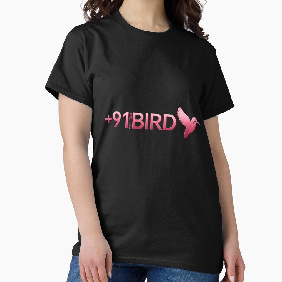 +91BIRD First Logo (Sunset Pink) by Plus91BIRD