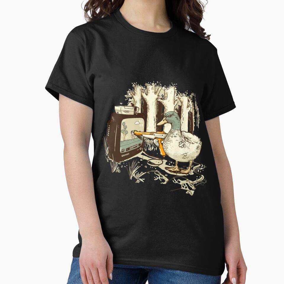 8-bit duck by RecoveryTees