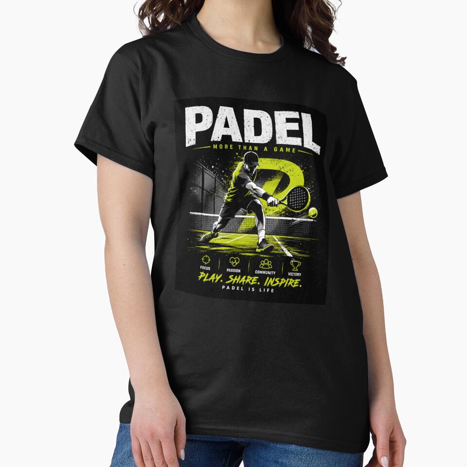 Padel Player Shirt – Padel Is More Than A Game by MalwasBasket