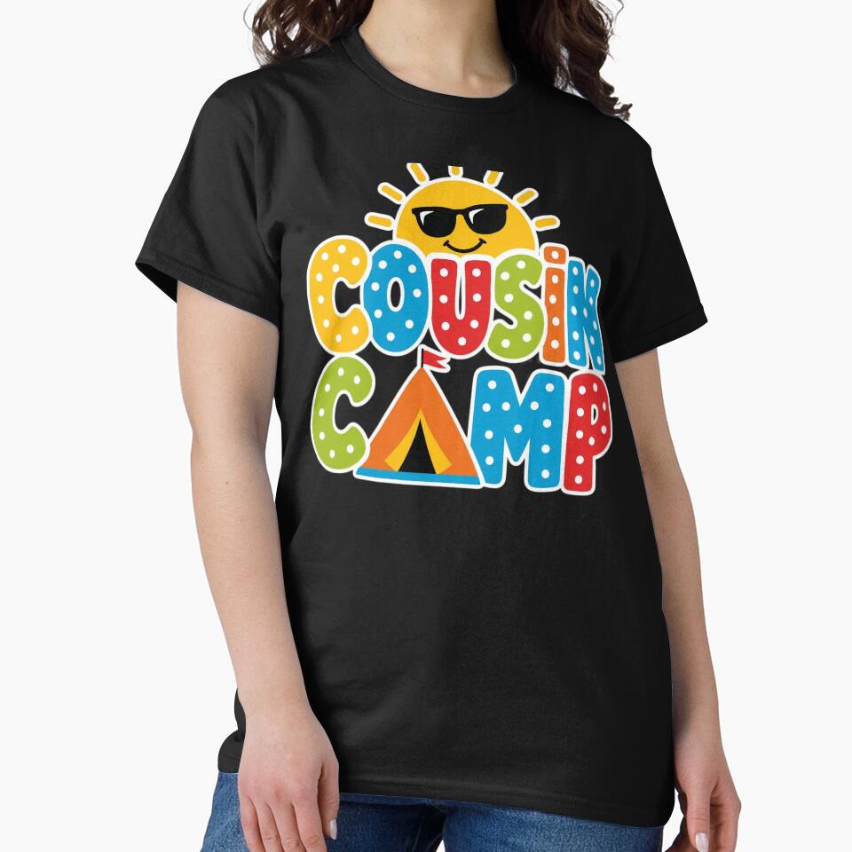Funny Cousin Camp 2026 Crew Kids Summer Camping Family by clothesy7