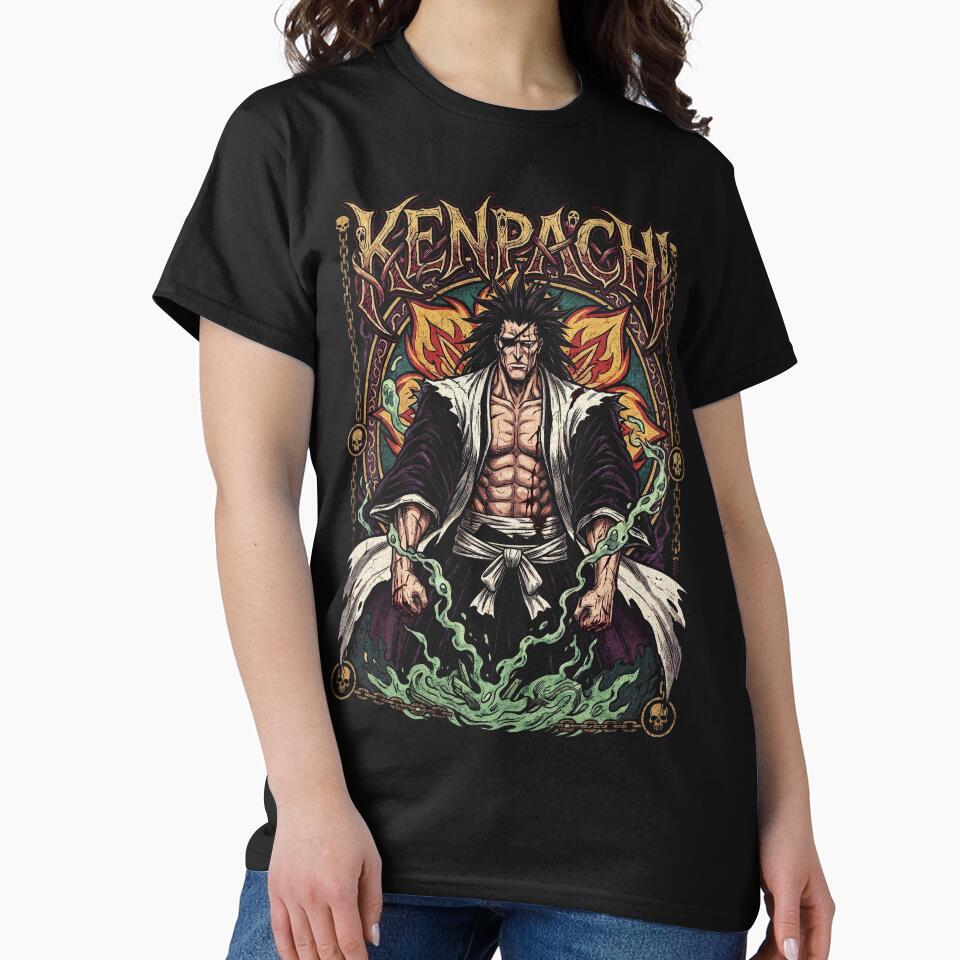 Kenpachi Vintage by MadShroomPrints