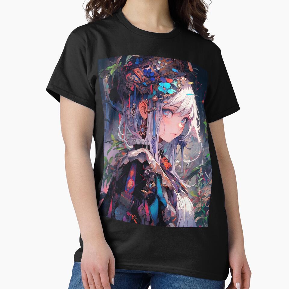 Anime girl poster by iWallGlow