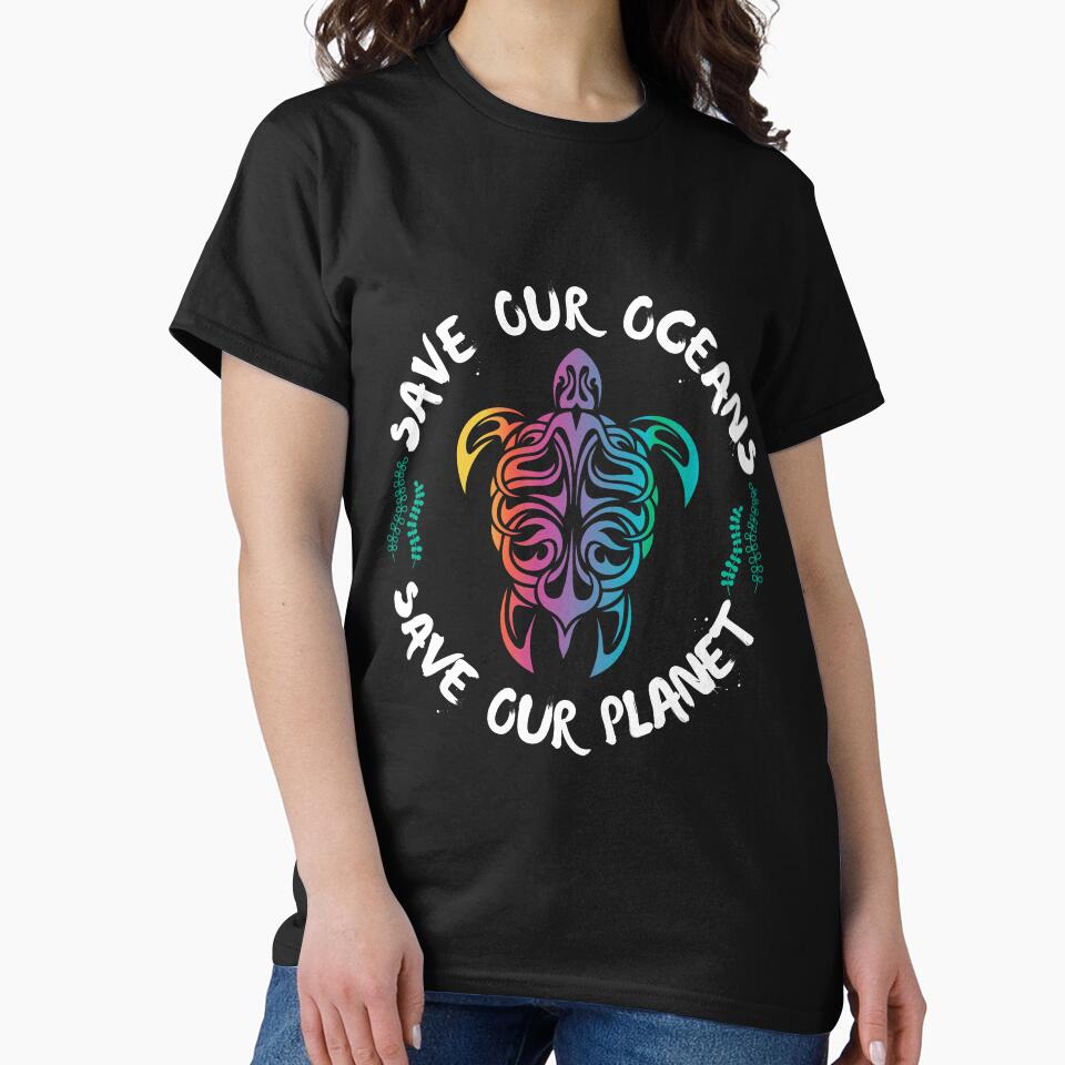 save our oceans save our planet recycle by LittleArij