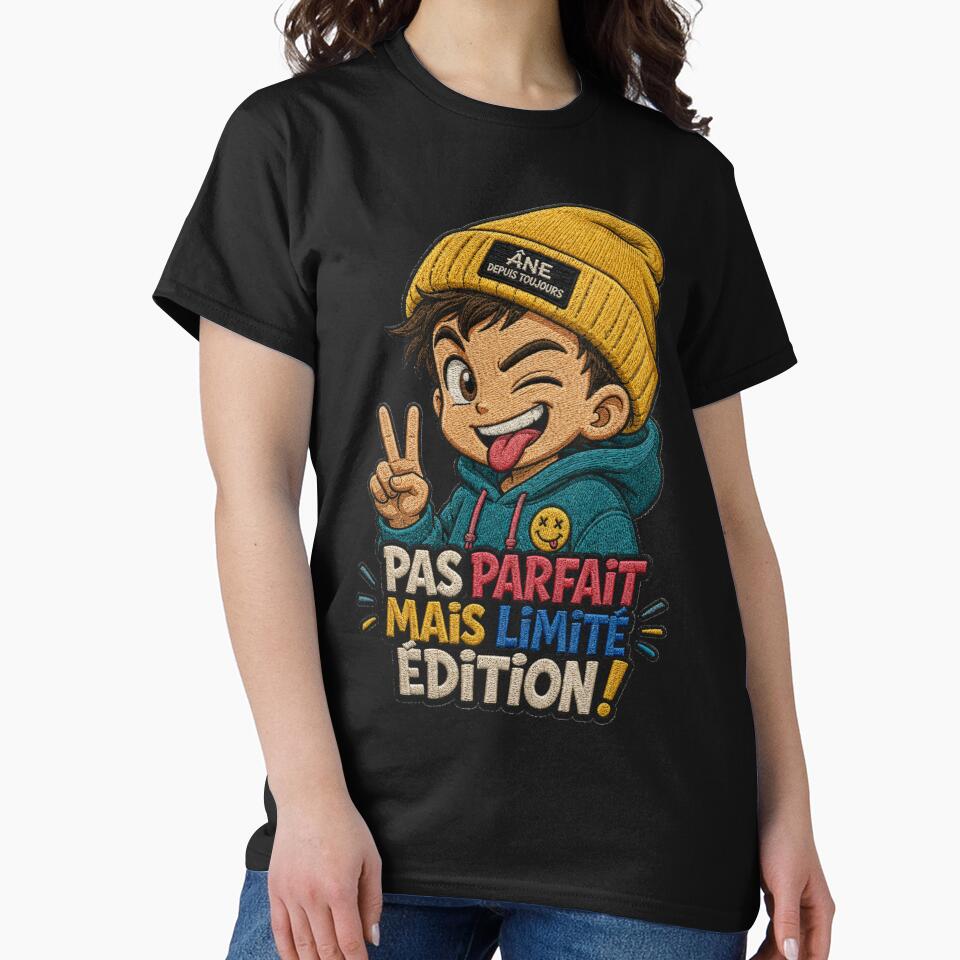 Funny Embroidered Streetwear Kid – Limited Edition Urban Patch Design by PLUSHIWORLDtm